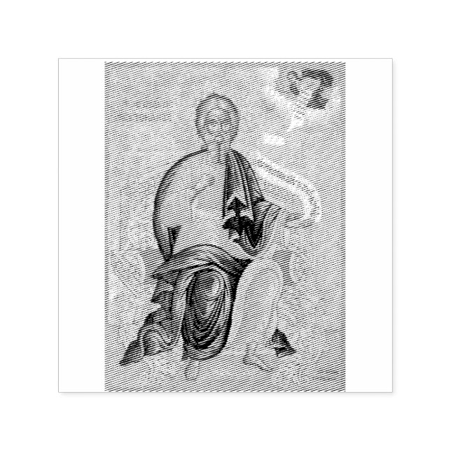 Saint Andrew the Apostle Orthodox icon Self-inking Stamp (Design)