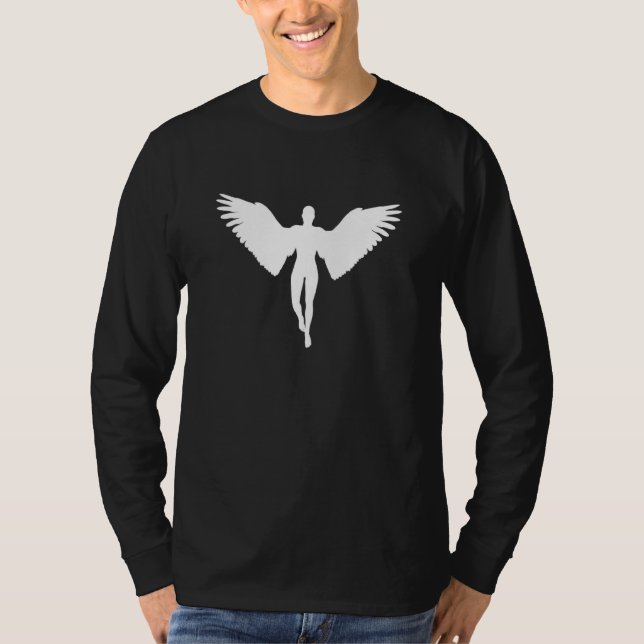 Saint Angel Archangel Traditional Catholic Prayer T-Shirt (Front)