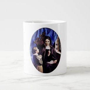 Saint Angela Merici Patron Saint of Educators and Giant Coffee Mug