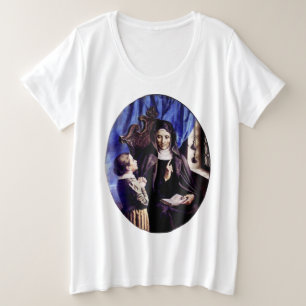 Saint Angela Merici Patron Saint of Educators and Plus Size T-Shirt