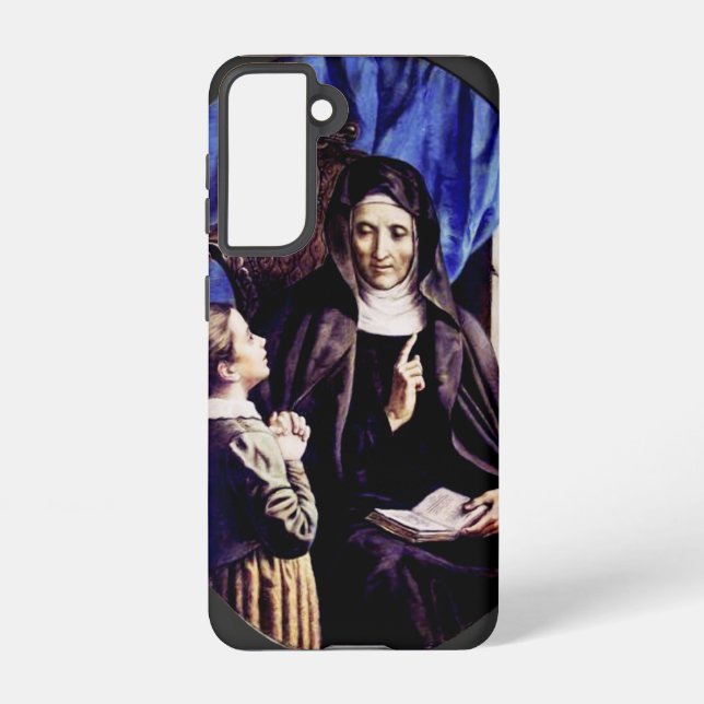 Saint Angela Merici Virgin and foundress Samsung Galaxy Case (Back)