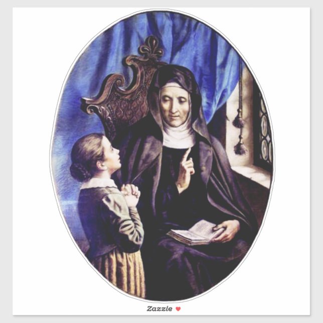 Saint Angela Merici Virgin and foundress Sticker (Sheet)