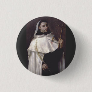 Saint Angelus of Jerusalem Martyr and Preacher Button