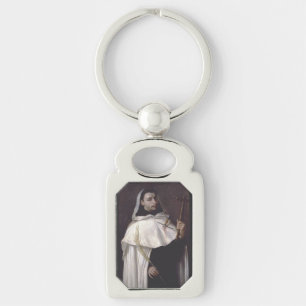 Saint Angelus of Jerusalem Martyr and Preacher Keychain