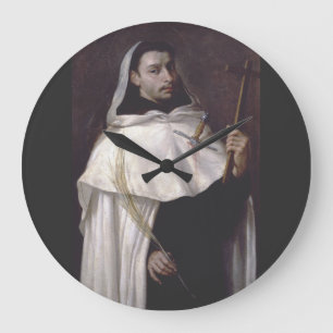 Saint Angelus of Jerusalem Martyr and Preacher Large Clock