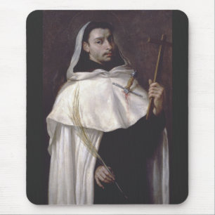 Saint Angelus of Jerusalem Martyr and Preacher Mouse Pad