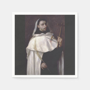 Saint Angelus of Jerusalem Martyr and Preacher Napkins