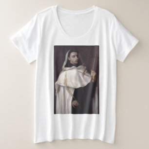 Saint Angelus of Jerusalem Martyr and Preacher Plus Size T-Shirt