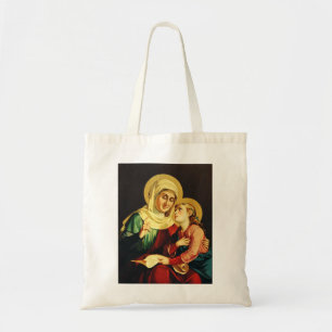 Saint Ann and Virgin Mary Tote Bag