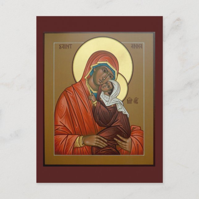 Saint Anna Prayer Card (Front)