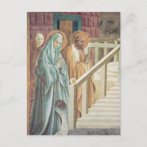 Saint Anne and Joachim at the Presentation of Postcard