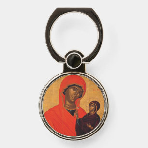 Saint Anne with the Virgin Mary Phone Ring Stand