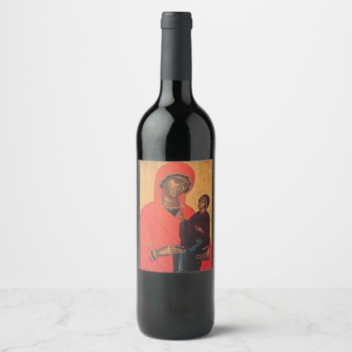 Saint Anne with the Virgin Mary Wine Label
