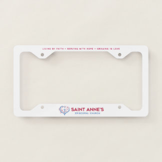 Saint Anne's License Plate Frame