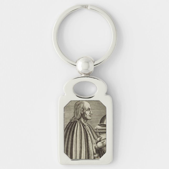 Saint Anselm of Canterbury Doctor of the Church Keychain (Front)