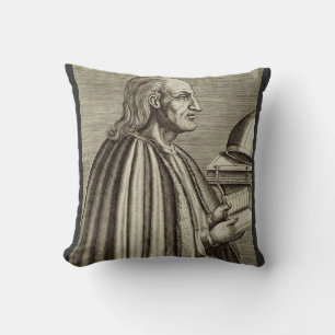 Saint Anselm of Canterbury Doctor of the Church Throw Pillow