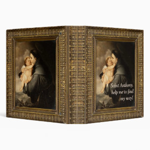 Saint Anthony 3 Ring Binder