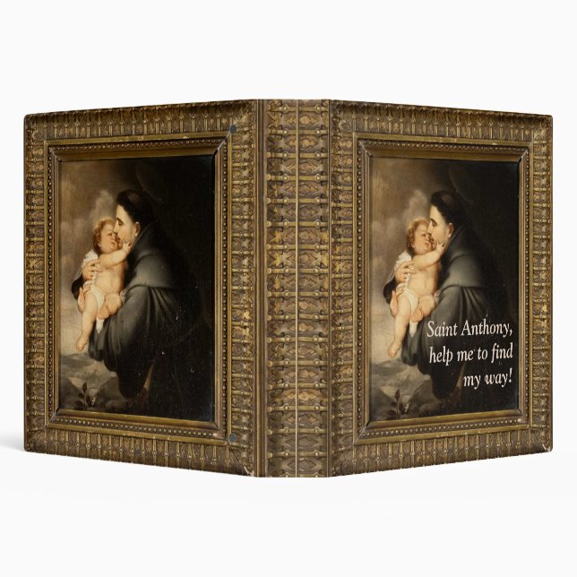 Saint Anthony 3 Ring Binder (Background)