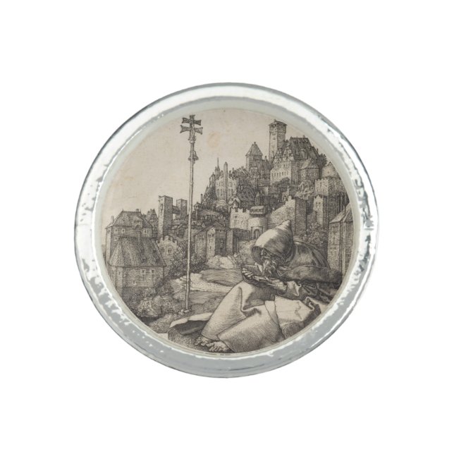 Saint Anthony by Albrecht Durer Ring (Front)