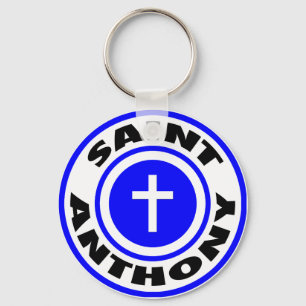 Saint Anthony Keychain