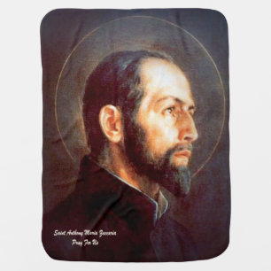 Saint Anthony Maria Zaccaria Baby Blanket