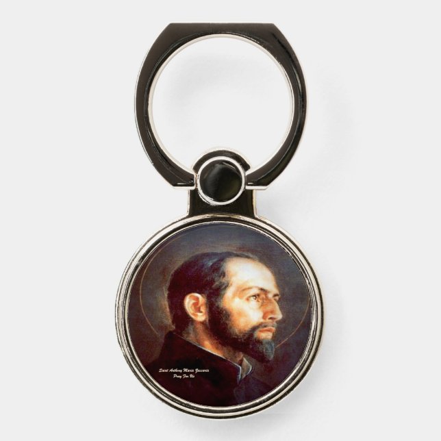 Saint Anthony Maria Zaccaria Phone Ring Stand (Front)