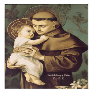 Saint Anthony of Padua Acrylic Print