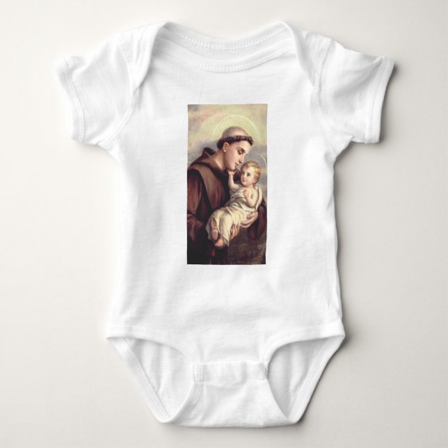 Saint Anthony of Padua Baby Bodysuit