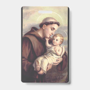 Saint Anthony of Padua Badge