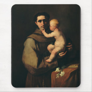 Saint Anthony of Padua by Luca Giordano Mouse Pad