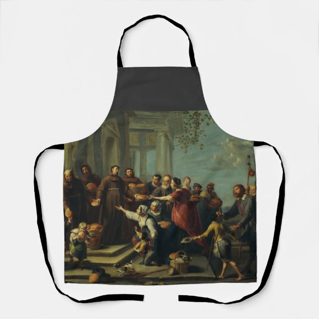 Saint Anthony of Padua by Willem van Herp Apron (Front)
