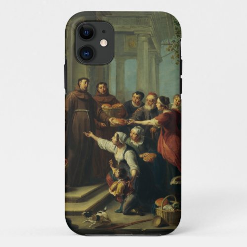 Saint Anthony of Padua by Willem van Herp iPhone 11 Case
