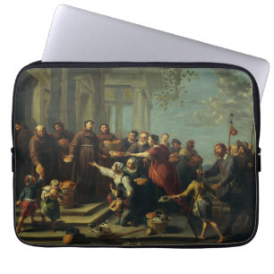 Saint Anthony of Padua by Willem van Herp Laptop Sleeve