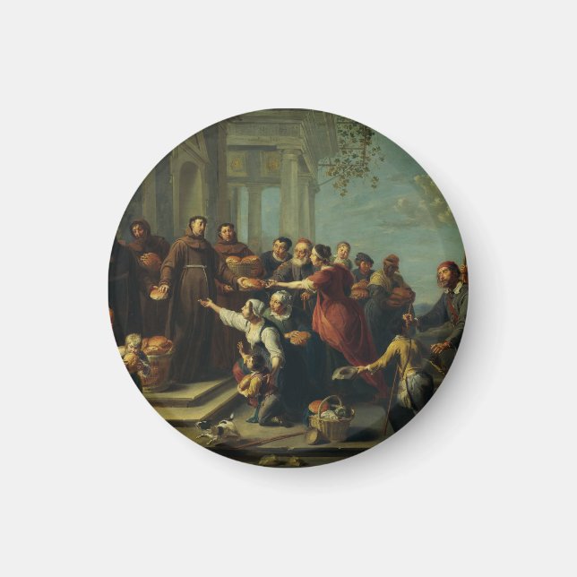 Saint Anthony of Padua by Willem van Herp Magnet (Front)