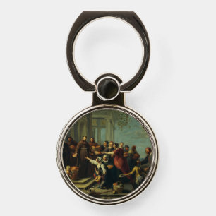 Saint Anthony of Padua by Willem van Herp Phone Ring Stand