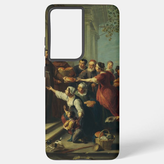 Saint Anthony of Padua by Willem van Herp Samsung Galaxy Case (Back)