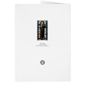 Saint Anthony of Padua Holding a Child Cards (Back)