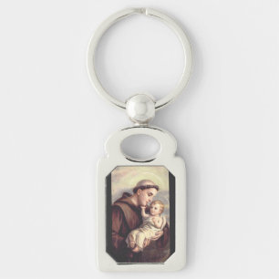 Saint Anthony of Padua Keychain