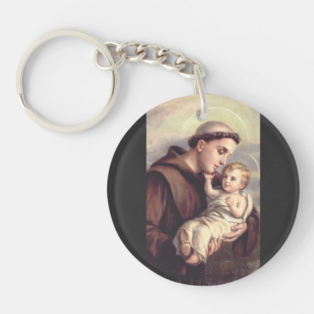 Saint Anthony of Padua Keychain (Front)