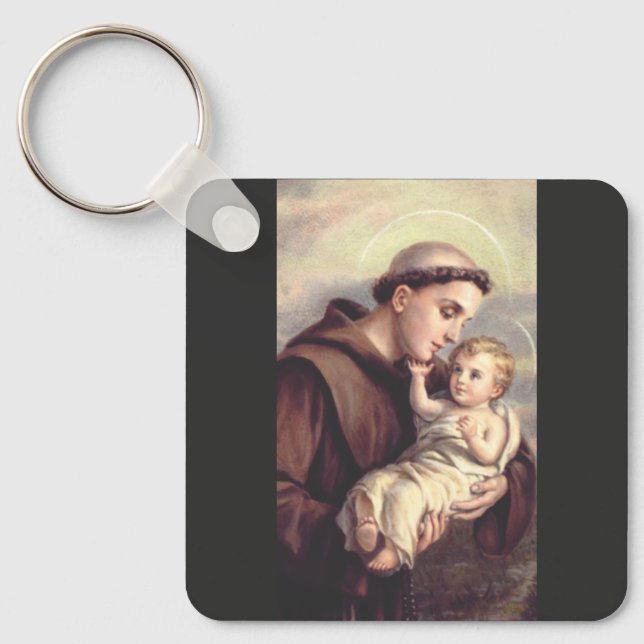 Saint Anthony of Padua Keychain (Front)