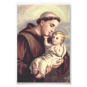 Saint Anthony of Padua Photo Print