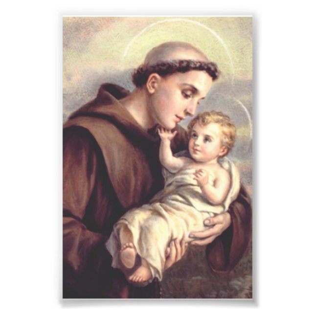 Saint Anthony of Padua Photo Print (Front)