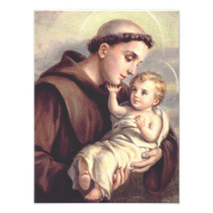 Saint Anthony of Padua Photo Print