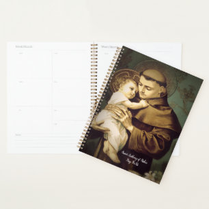 Saint Anthony of Padua Planner