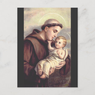 Saint Anthony of Padua Postcard