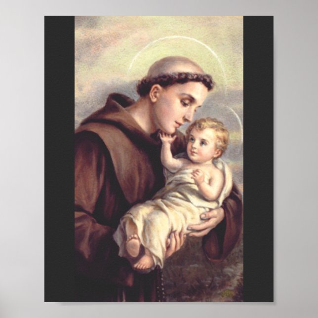 Saint Anthony of Padua Poster (Front)