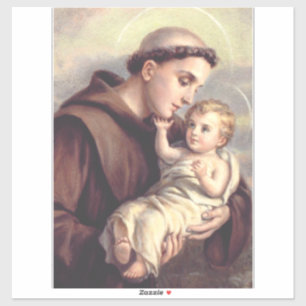Saint Anthony of Padua Sticker