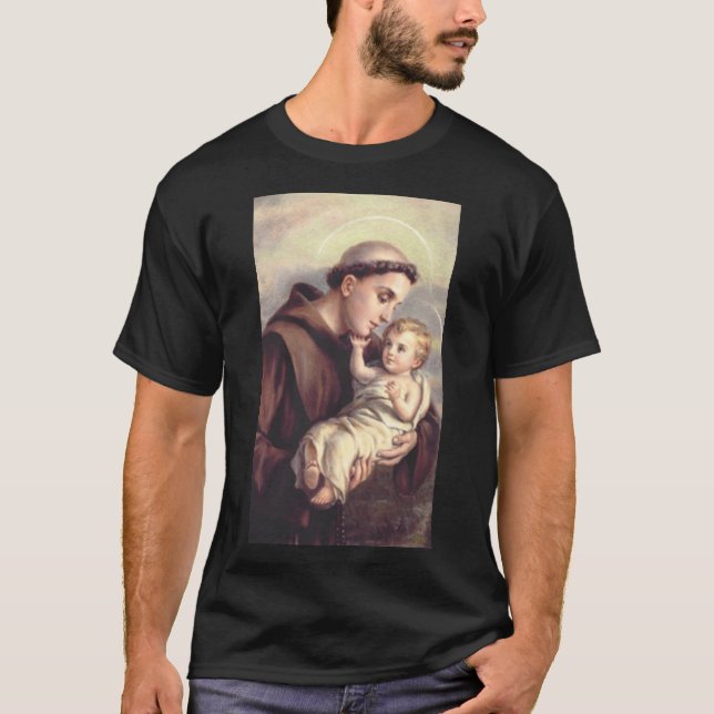 Saint Anthony of Padua T-Shirt (Front)