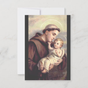Saint Anthony of Padua Thank You Card