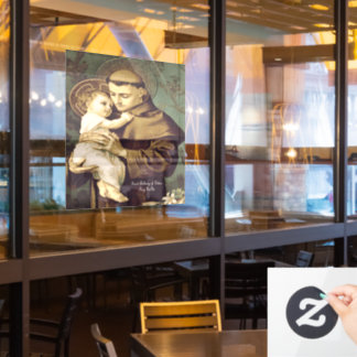 Saint Anthony of Padua Window Cling